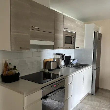 One Bedroom Flat By The With Cooling And Terrace 公寓 Jyväskylä